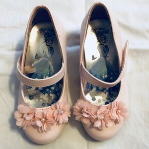 EUC baby pink toddler girl dress shoes